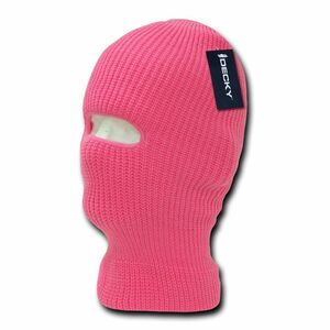 USA正規品 Decky ディッキー 1Hole タクティカル ニット フェイスマスク Balaclava バラクラバ 目出し帽 ネオンピンクン 蛍光 