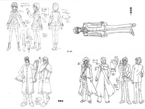 ②ヴァンパイア騎士　ヴァンパイアナイト　製作用資料　設定資料