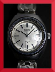 セイコー SEIKO 21石 自動巻き 3針 デイト 2205-0060 女性用 レディース 腕時計 x193 稼働品