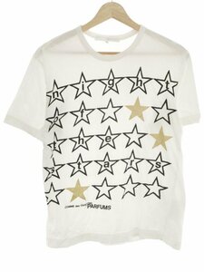 COMME des GARCONS PARFUMS コムデギャルソンパルファム プリントTシャツ ホワイト サイズ：S