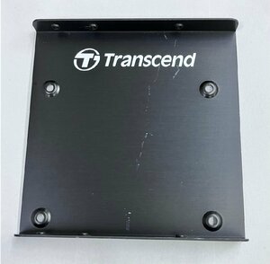 2YXS1805★中古品★Transcend(トランセンド) 2.5インチ SSD 3.5インチ変換 アルミブラケット/変換マウンタ