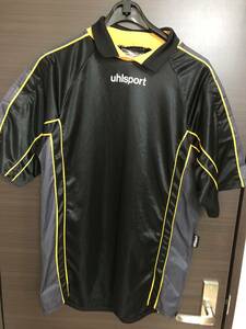 uhlsport GK キーパー用シャツ　XL(USA:L)　USED　半袖（七分袖）～サッカー・フットサル～