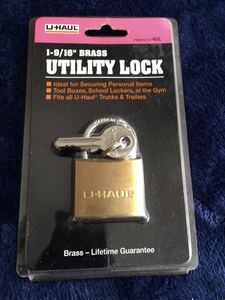 U字ロック　US雑貨 U-HAUL LOCK usdm