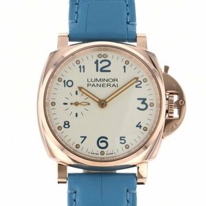 パネライ PANERAI ルミノール ドゥエ 3デイズ オロロッソ PAM00741 アイボリー文字盤 新品 腕時計 メンズ