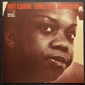 ERNESTINE ANDERSON アーネスティン・アンダーソン Hot Cargo 国内盤 LP MONO盤 That Old Feeling Autumn In New York Love For Sale