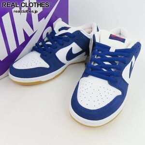 【未使用】NIKE/ナイキ SB DUNK LOW PRO PRM LOS ANGELES DODGERS /ダンク ロー プロ ドジャース DO9395-400/27 /080