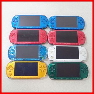PSP プレイステーション・ポータブル 本体 PSP-3000 まとめて8台セット ソニー SONY 初期化済 ジャンク【10