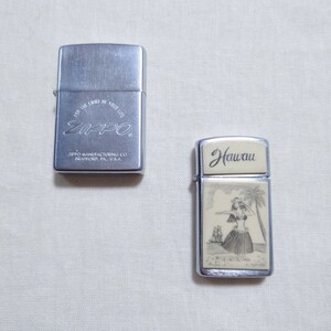 ◆ Zippo ◆ zippo ジッポー ライター ジッポライター ZIPPO 1977年 2005年 セット