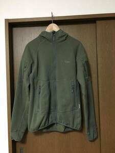 tilak ティラック Femund Mig Jacket フェムンド ミグ ジャケット タクティカルライン フリースフードジャケット メンズ Lサイズ POLATEC