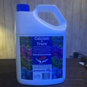 Coral essentials　Calcium +Trace　カルシウムプラストレース　2.75L　コーラルエッセンシャル