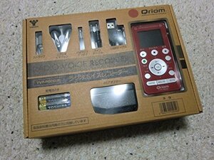 【中古】 山善 YAMAZEN キュリオム AM FM ラジオボイスレコーダー レッド YVR-R600 赤