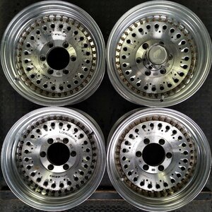 管理番号：Ｗ1-283【5本価額】【16×8J 6x139.7 ET-3 ハブ 112】希少品・SUPER STAR・3ピース・店頭直接引取・購入・下取可能