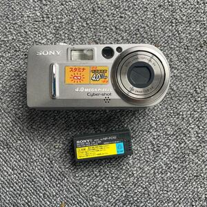 ソニー Sony Cyber-shot DSC-P9 バッテリー付き コンパクトデジタルカメラ 動作未確認　現状品