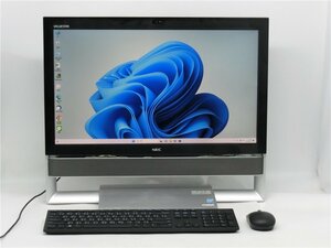 中古 一体型パソコン Windows11+office NEC VN770/R core i7-4700MQ/新品SSD512GB/メモリ8GB/無線内蔵/23インチ　送料無料