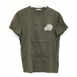 MONCLER　モンクレール　Tシャツ　ダブルワッペン　F20918C78100 8390Y【CDAK5044】