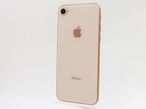 ◇ジャンク【docomo/Apple】iPhone 8 64GB SIMロック解除済 MQ7A2J/A スマートフォン ゴールド