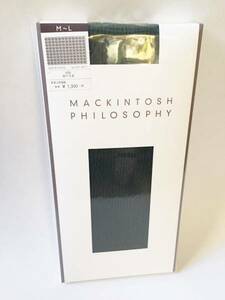 新品　百貨店商品　MACKINTOSH PHILOSOPHY　柄物　タイツ　ローリエ　日本製　７０デニール相当