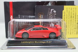 京商 ランボルギーニ ムルシエラゴ R-GT 赤（ランボルギーニコレクション2）1/64スケール、元箱付き