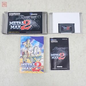 動作保証品 GBA ゲームボーイアドバンス メタルマックス2改 METAL MAX 2 改 バグ版 DATA EAST CREA-TECH NOW PRODUCTION 箱説付【10