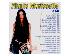 【超レア・廃盤・復刻盤】ALANIS MORISSETTE CD1&2 大全集 MP3CD 2P★