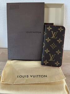 1円スタート 美品 LOUIS VUITTON モノグラム スマホケース ルイヴィトン M61906 ブランド ピンク カバー iPhoneケース お洒落 ケース付き