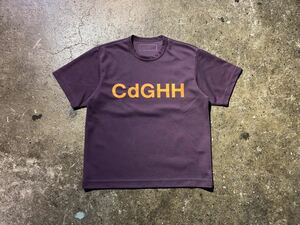 COMME des GARCONS HOMME HOMME AD2000 CdGHH ロゴ プリント ポリエステル カットソー コムデギャルソンオムオム Tシャツ IT-040220