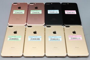 Apple iPhone7 Plus 128GB 8台セット ■au★Joshin(ジャンク)4117【1円開始・送料無料】