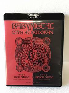 BABYMETAL LIVE AT BUDOKAN ~RED NIGHT&BLACK NIGHT APOCALYPSE~(Blu-ray Disc)　(ブルーレイ)