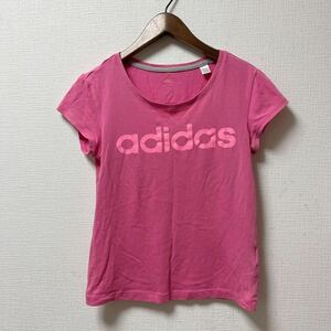 adidas アディダス レディース 半袖Tシャツ Sサイズ ピンク