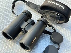 OLYMPUS 双眼鏡 10x42 PRO 最上位モデル ダハプリズム式 オリンパス 中古美品