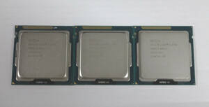 【中古】Intel CPU i7-3770/3.40GHZ×3個 