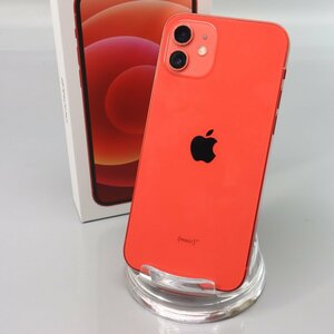 Apple iPhone12 128GB (PRODUCT)RED A2402 MGHW3J/A バッテリ78% ■SIMフリー★Joshin8240【1円開始・送料無料】