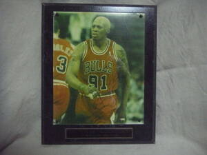 ★デニス ロッドマン ＤＥＮＮＩＳ ＲＯＤＭＡＮ Chicago Bulls サイン 入り ポートレイト signature photograph ★