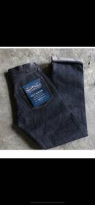 トロフィークロージング 美中古 32(M) TROPHY CLOTHING デニムパンツ 1605 15th Standard Dirt Denim 15周スタンダードダートデニム