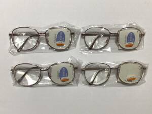 新品●未使用●NEW KUKKIRI 度付き老眼鏡 シニアグラス 非球面レンズ　レディース　＋3、00度 〜＋3、50度　4点