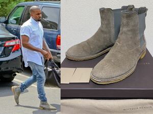 BOTTEGA VENETA ボッテガヴェネタ サイドゴアブーツ チェルシーブーツ 42 Kanye west 着用