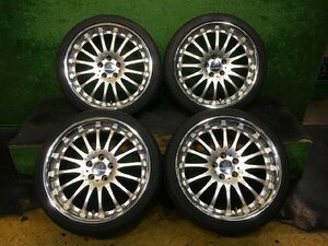 ｒ管理74123 H17 クラウン GRS184 】★カールソン Carlsson CR 1/16 RS 19×8.5J 2本 19×9.5J 2本 ET40 PCD114.3 245/35R19 ★