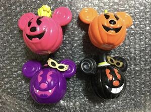 ハロウィンの置物 ミッキー&ミニー カボチャ・パンプキン型オーナメント ディズニーリゾート　TDR