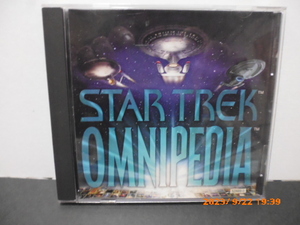 スタートレック　Star Trek OMNIPEDIA オムニペデイア　CD-ROM １９９５年　Windows