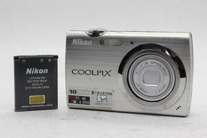 【返品保証】 ニコン Nikon Coolpix S230 3x バッテリー付き コンパクトデジタルカメラ s6266