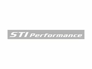 SUBARU【スバル純正】STI 【パフォーマンスステッカー(ホワイト)】STSG14100470