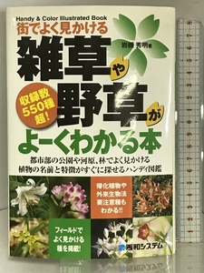 街でよく見かける雑草や野草がよーくわかる本 秀和システム 岩槻 秀明