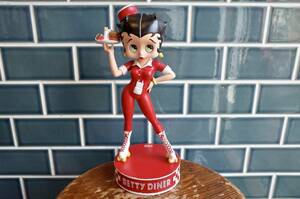 新品 Betty Boop ベティちゃん レジンドール フィギュア ダイナー アメリカン インテリア ウェイトレス DINER