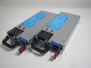 ＄HP/ヒューレットパッカード ProLiant DL380pサーバー用電源ユニット HSTNS-PL28 2台セット No.2