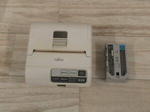 Ω 新O 0164♪ 保証有 FUJITSU【 FHTPR431 】富士通 携帯プリンタ PatioPrinter (パティオプリンタ) Bluetooth搭載