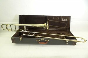 ▼ VINCENT BACH ヴィンセント バック Stradivarius Model 42 テナーバストロンボーン 音出し確認済 中古 現状品 240505A1003
