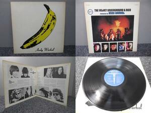 THE VELVET UNDERGROUND & NICO・ベルベット・アンダーグラウンド / アンディ・ウォーホール(見開き・US盤) 　 　 LP盤・V6-5008