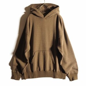 M7794f31　▼Deuxieme Classe ドゥーズィエムクラス▼　Sweat パーカー ブラウン / ヴィンテージ加工 オーバーサイズ スウェット 茶 秋冬