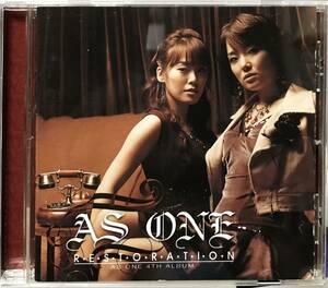 韓国ポップス　AS ONE ４集 RESTORATION CD