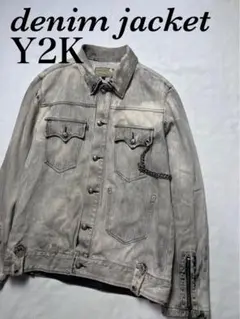 y2k BERNINGS SHO バーニングスショー  ケミカル　デニム